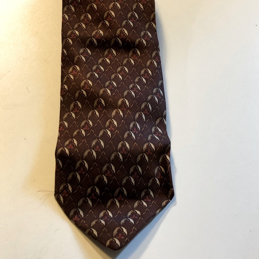 Valentino Cravatte Vintage Hand Made In Italy Silk Necktie